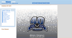 Desktop Screenshot of elanblanc.com